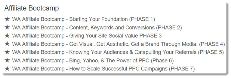 The 7 Phases of the Affiliate Bootcamp 