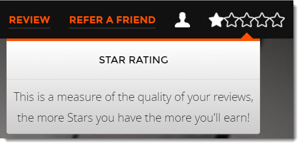 Slice the pie - star rating