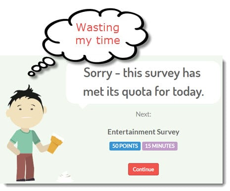 Sorry - this survey has met it's quota for today