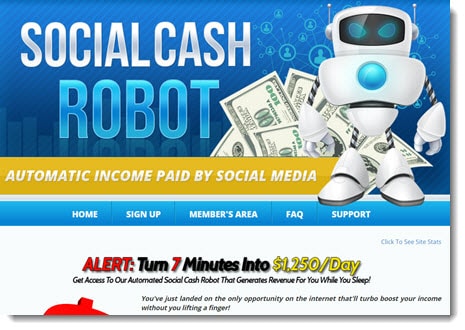 is social cash robot a scam