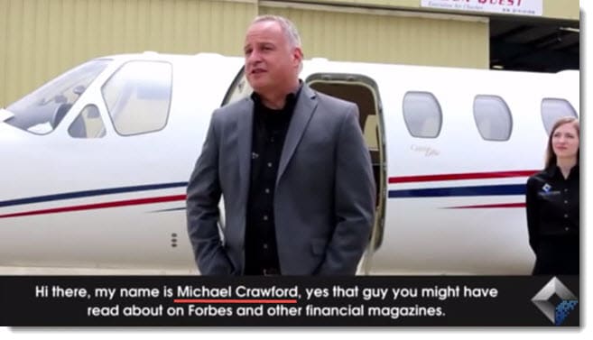 Michael Crawford is not on Forbes
