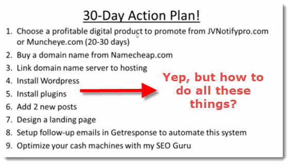 30-day action plan