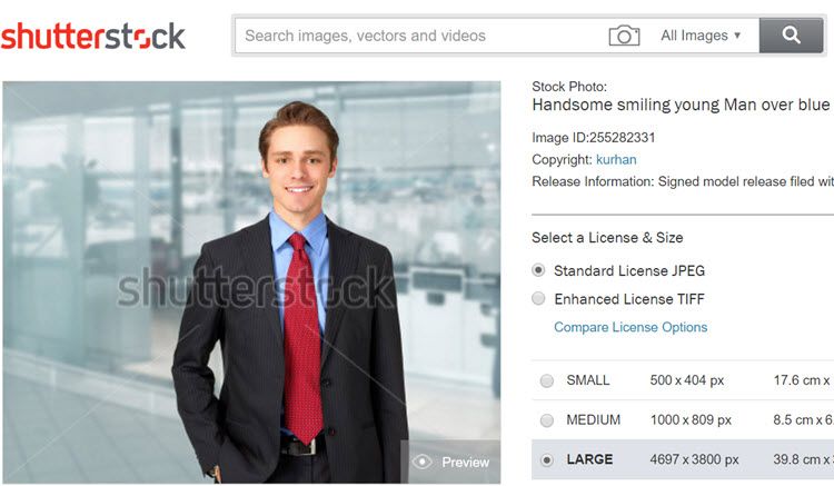 Michael Anderson stock image