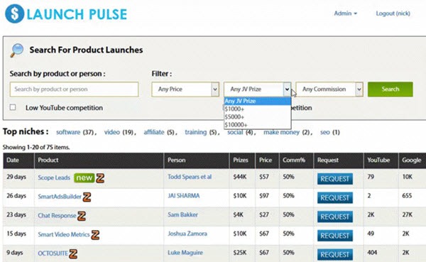 launch pulse software