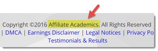 Affiliate academics 