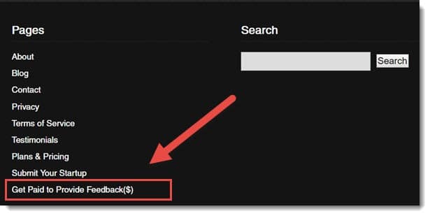 get paid to provide website feedback