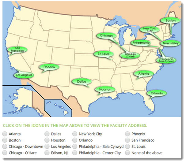 locations