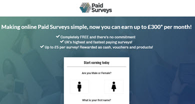 paid surveys UK review