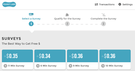 peanut labs survey hack