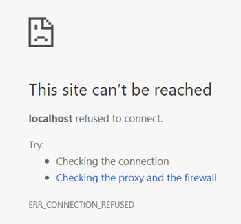 this site can't be reached