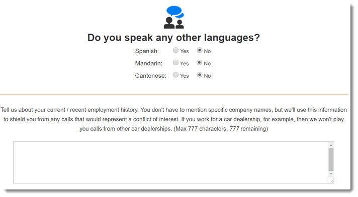 humanatic application form