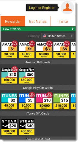 appnana gift cards 