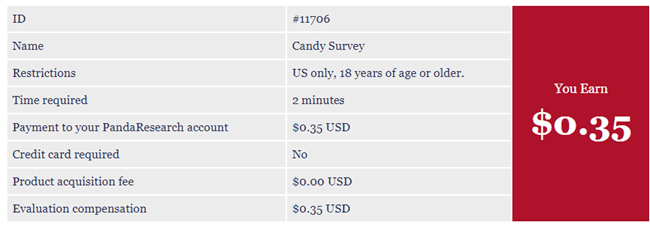 candy survey