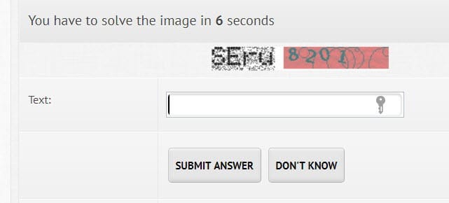 captcha solving