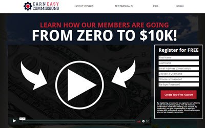 earn easy commissions review