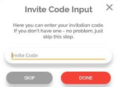 invite code