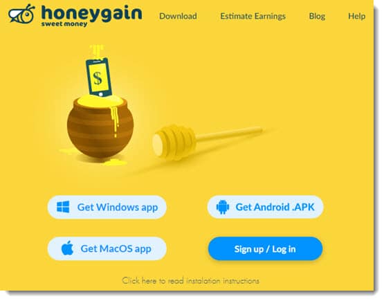 honeygain installation