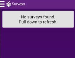 no survey