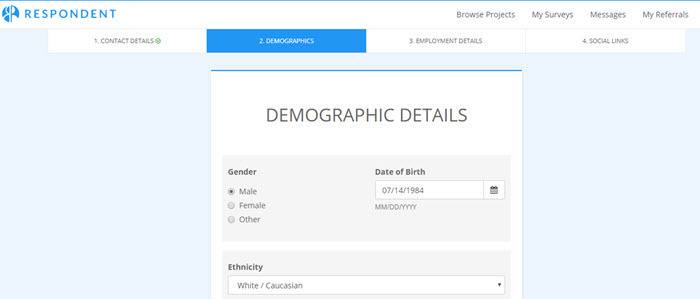 demographic details