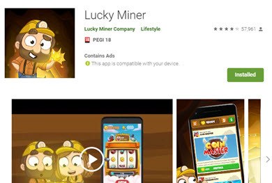 lucky miner app review