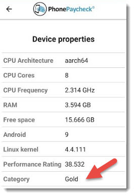 device properties