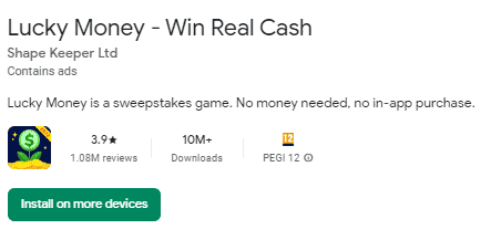 lucky money app legit