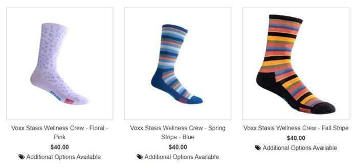 voxxlife wellness socks