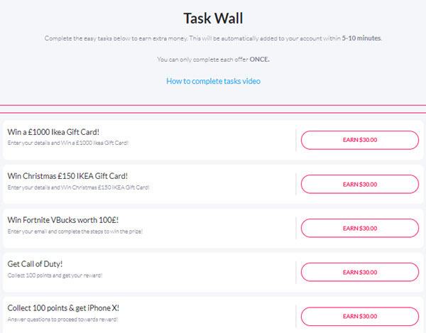 task wall