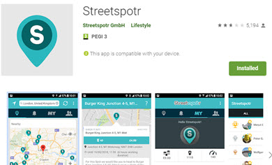 streetspotr app review