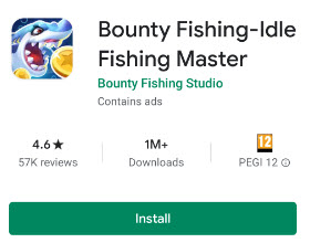 bounty fishing app review