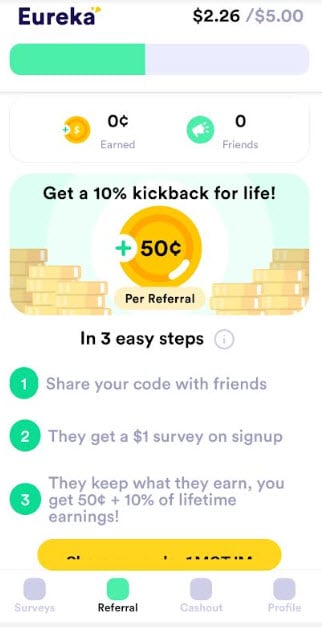 eureka referral program