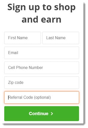 instacart signup