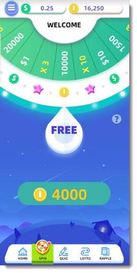 spin game online earn money