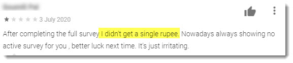 no rupee