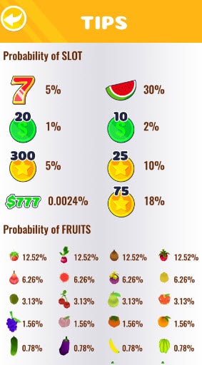 Lucky Pusher 36 Fruits