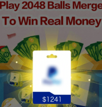 2048 BALLS 3D free online game on