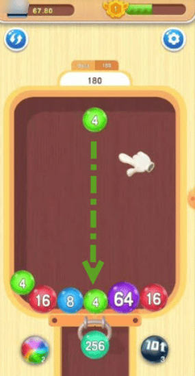 2048 Balls Merge gameplay