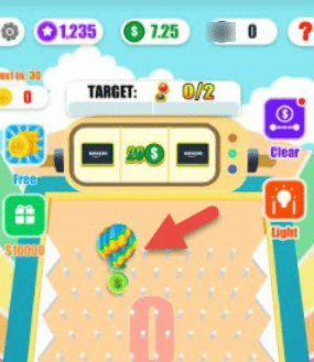 Lucky Plinko gameplay