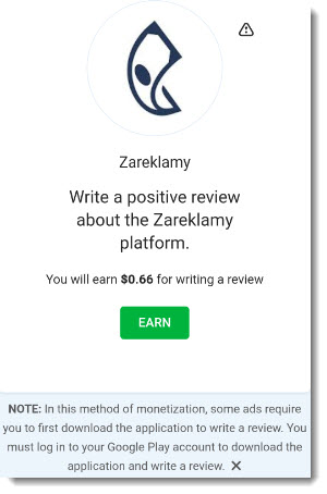 write positive review about Zareklamy