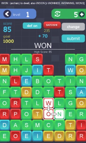 crypto words game