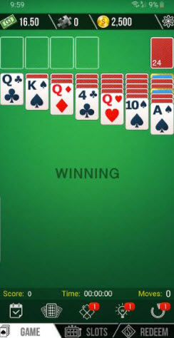 cash solitaire game play