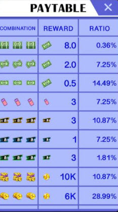 match 3 probability