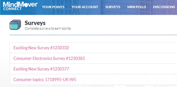 mindmover connect surveys