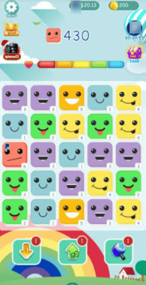 Merge Emoji gameplay