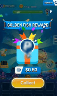 gold fish reward collect