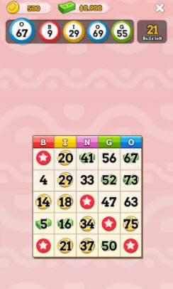 lucky bingo gameplay