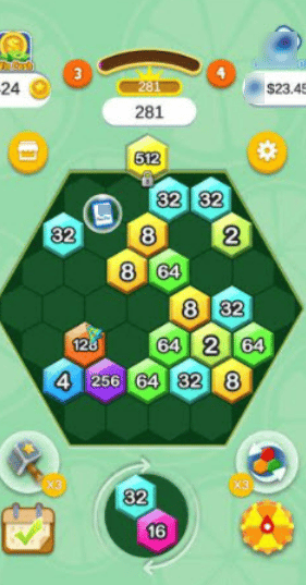 Crazy Hexagon gameplay