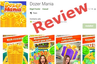 dozer mania app review