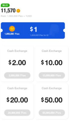 cash out page