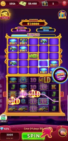 slot for bingo cash out